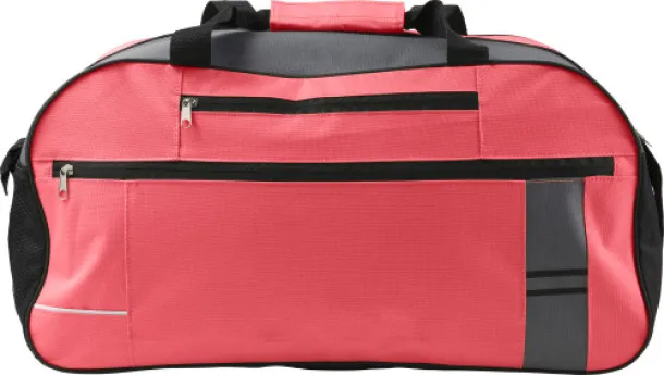 Corinne Polyester (600D) sports bag  red