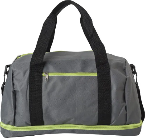 Lemar Polyester (600D) sports bag Zelena