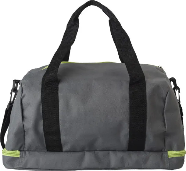 Lemar Polyester (600D) sports bag Zelena