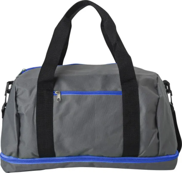 Lemar Polyester (600D) sports bag blue