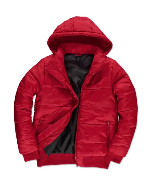  Superhood muška jakna - B&C Outerwear Crvena Crna