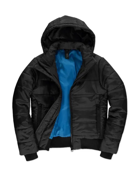  Superhood/women Jacket - B&C Black Cobalt Blue