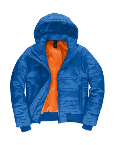  Superhood/women Jacket - B&C Kraljevski plava Neon Orange
