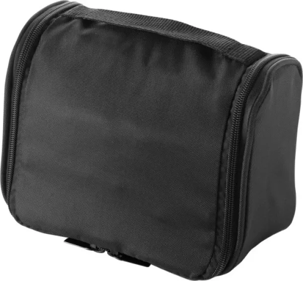 Noëlle Polyester (600D) toiletry bag Crna