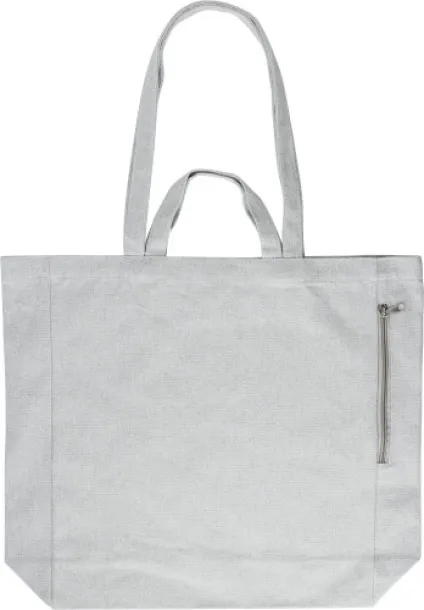 Bennett Recycled cotton shopping bag Siva
