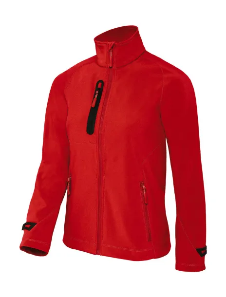  X-Lite ženska softshell jakna - B&C Deep Red