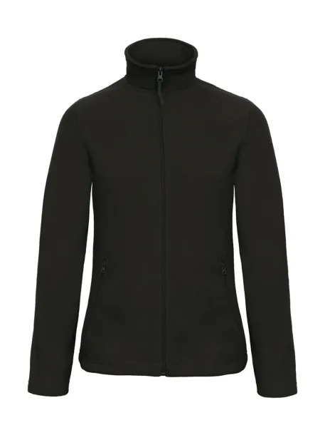  Ženska jakna od mikroflisa - B&C Outerwear Crna