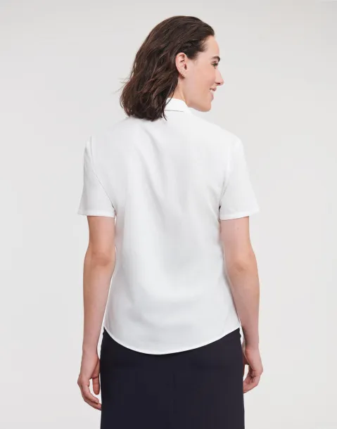  Ladies' Cotton Poplin Shirt - Russell Collection