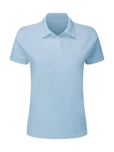  Ladies' Poly Cotton Polo - SG Originals Sky