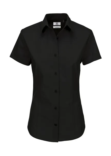  Ladies' Heritage Poplin Shirt - SWP44 - B&C Inspired Black