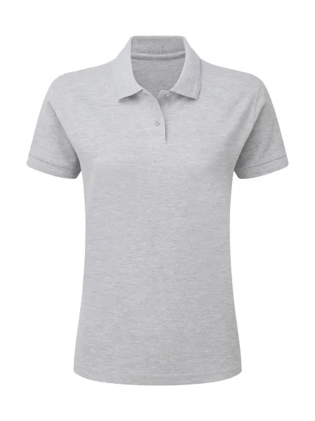  Ladies' Poly Cotton Polo - SG Light Oxford