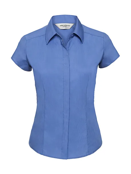  Ladies' Fitted Poplin Shirt - Russell  Corporate Blue