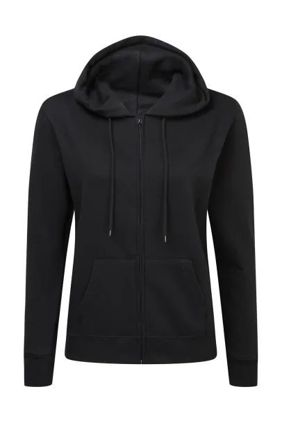  Ladies' Zip Hood - SG Black