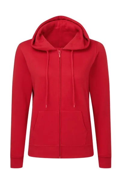  Zip Hood Ladies, 280 g/m² - SG Crvena