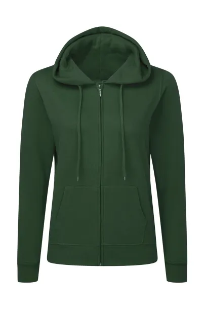  Zip Hood Ladies - SG Originals Bottle Green