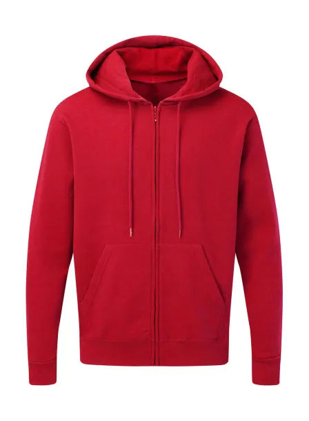  Zip Hood Men, 280 g/m² - SG Crvena