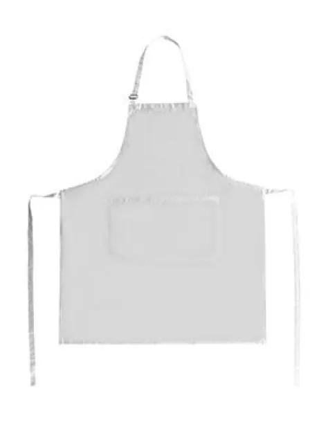  Lisbon 100% Cotton Bib Apron - SG Accessories - BISTRO (Ex JASSZ Bistro) Bijela