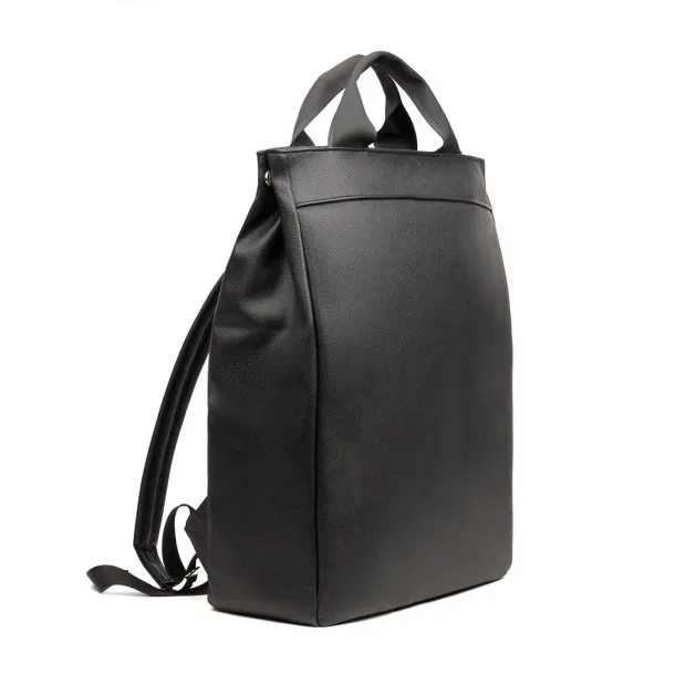  VINGA Bermond RCS recycled PU backpack - Vinga Black 