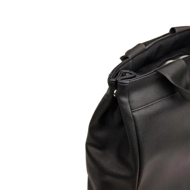  VINGA Bermond ruksak od RCS recikliranog PU-a, 15,6" - Vinga Crna