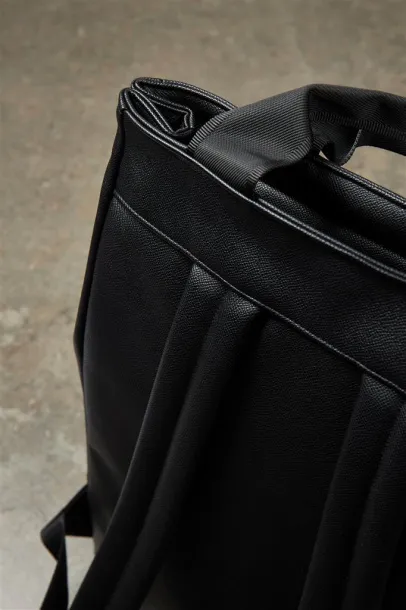  VINGA Bermond ruksak od RCS recikliranog PU-a, 15,6" - Vinga Crna