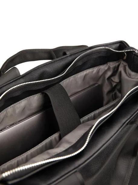 VINGA Bermond ruksak od RCS recikliranog PU-a, 15,6" - Vinga Crna