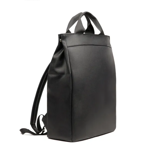  VINGA Bermond ruksak od RCS recikliranog PU-a, 15,6" - Vinga Crna
