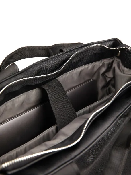  VINGA Bermond ruksak od RCS recikliranog PU-a, 15,6" - Vinga Crna