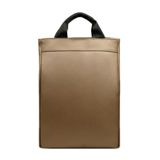  VINGA Bermond ruksak od RCS recikliranog PU-a, 15,6" - Vinga brown