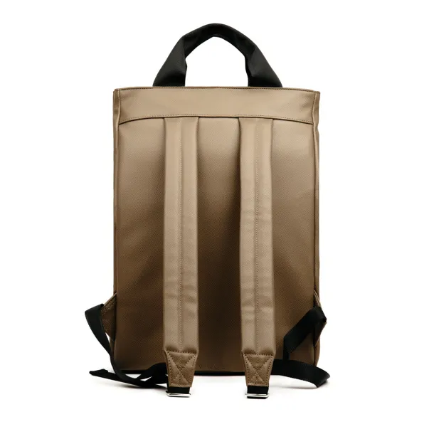  VINGA Bermond ruksak od RCS recikliranog PU-a, 15,6" - Vinga brown