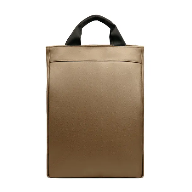  VINGA Bermond ruksak od RCS recikliranog PU-a, 15,6" - Vinga brown