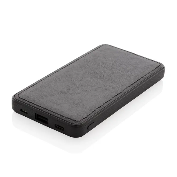  Tusca 10.000 mAh PU powerbank - XD Xclusive Black 