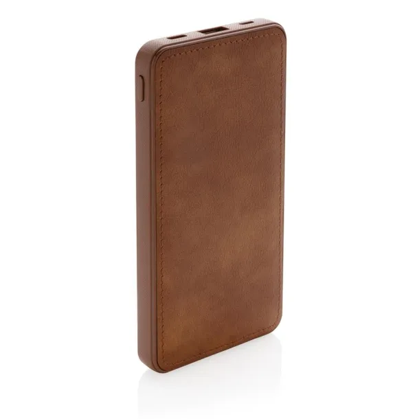  Tusca 10.000 mAh PU powerbank - XD Xclusive Brown