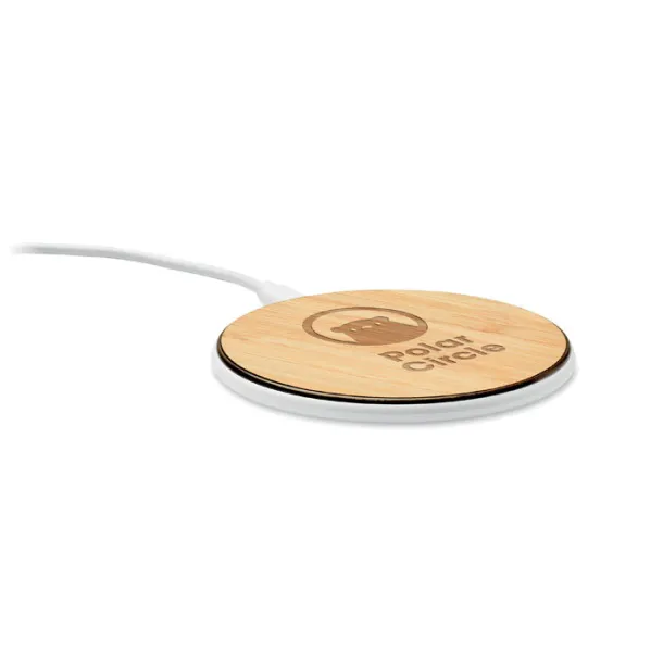 DESPAD + wireless charger 10W in bamboo Wood