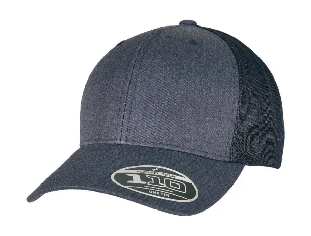  110 Flexfit Melange Trucker - Flexfit Heather Navy