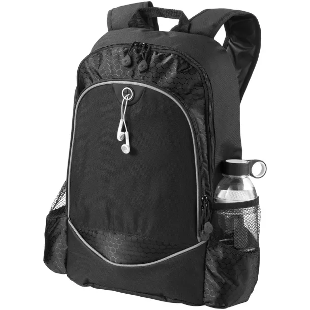 Benton 15" laptop backpack Solid black