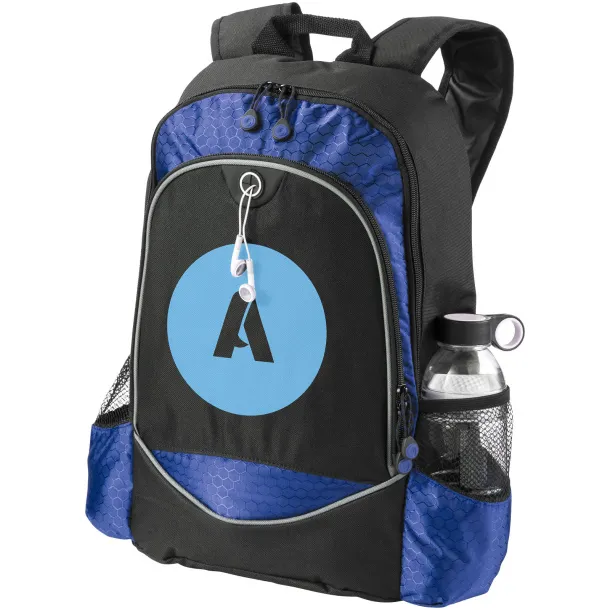 Benton 15" laptop backpack Crna Royal blue