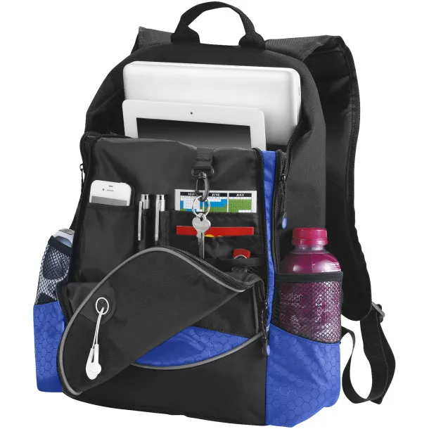 Benton 15" laptop backpack Crna Royal blue