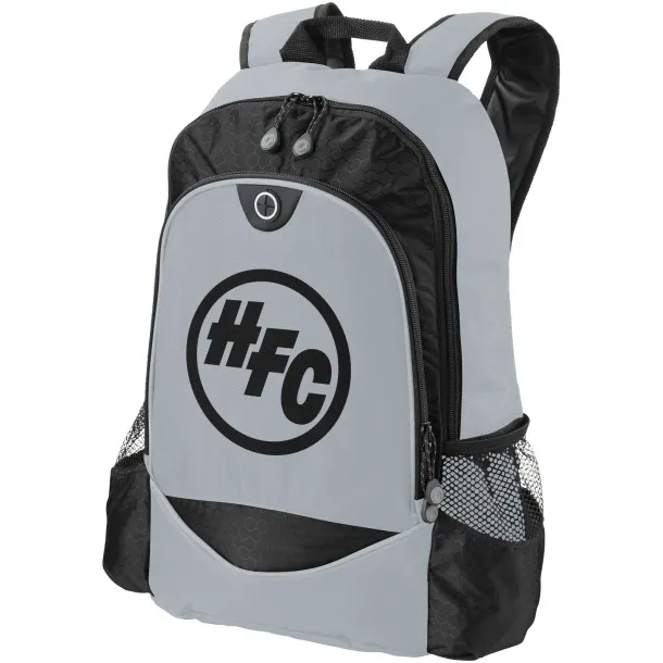 Benton 15" laptop backpack Crna Grey