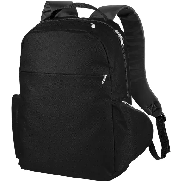 Slim 15" laptop backpack - Unbranded Solid black