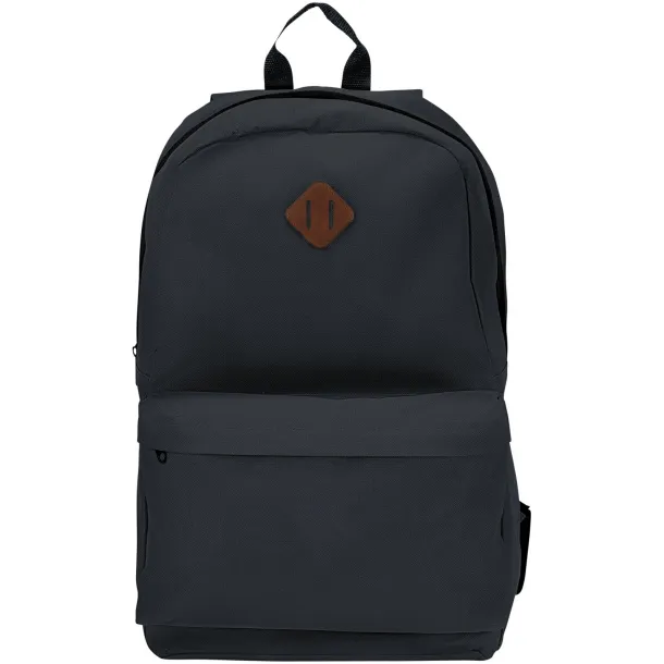 Stratta 15" laptop backpack Solid black