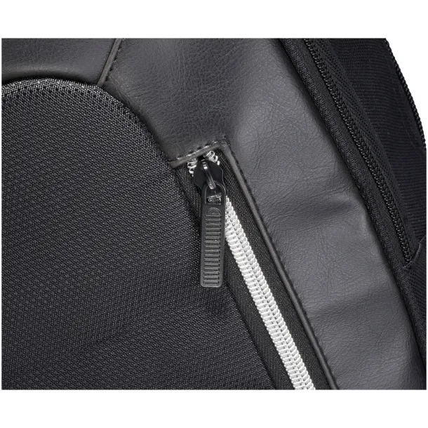 Vault RFID 15" laptop backpack Solid black