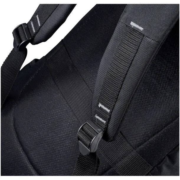 Vault RFID 15" laptop backpack Solid black