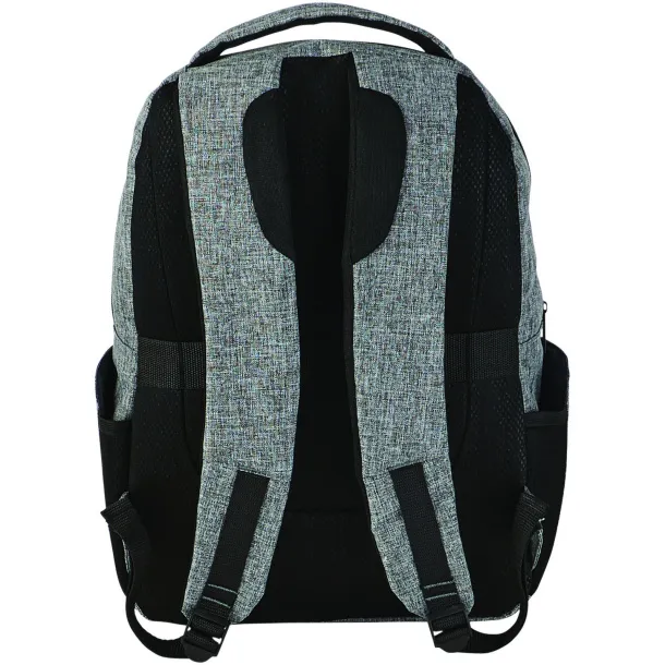 Vault RFID 15" laptop backpack Heather grey Solid black