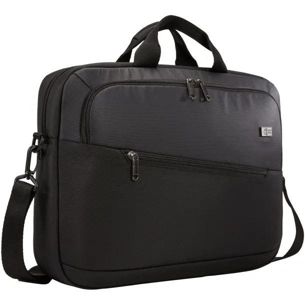 Propel 15.6" laptop briefcase - Case Logic Solid black