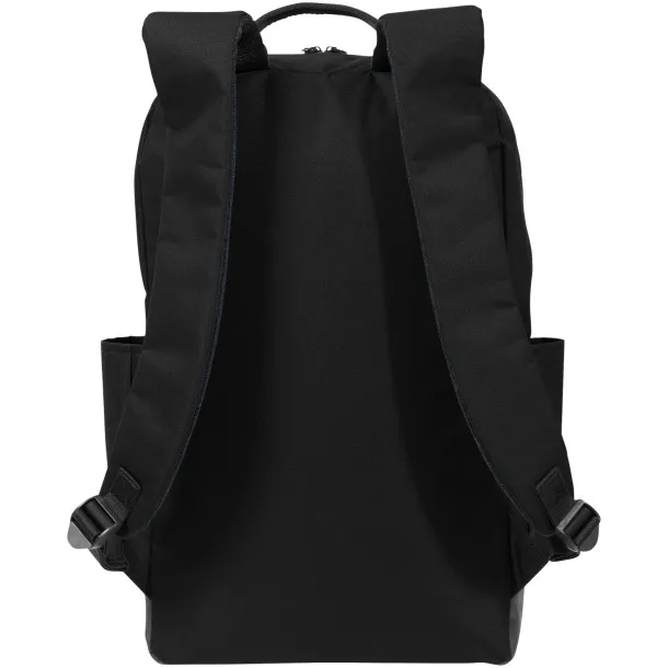 Compu 15.6" laptop backpack Solid black