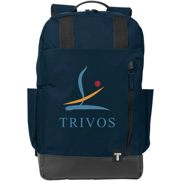 Compu 15.6" laptop backpack Navy Blue Crna