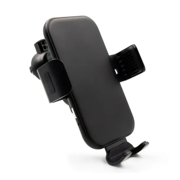 Skyler Mobile phone holder for car, wireless charger 15W Crna