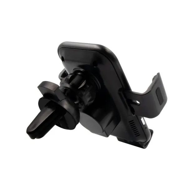 Skyler Mobile phone holder for car, wireless charger 15W Crna