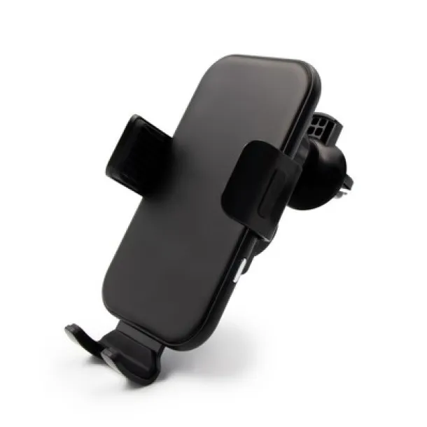 Skyler Mobile phone holder for car, wireless charger 15W Crna