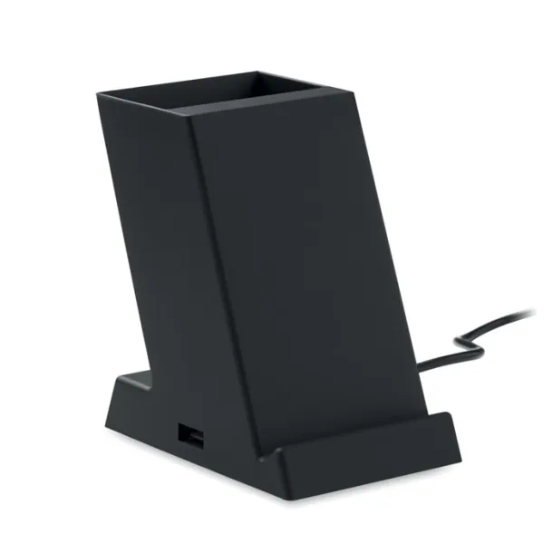 BLOCK Wireless charger 15W in ABS Black